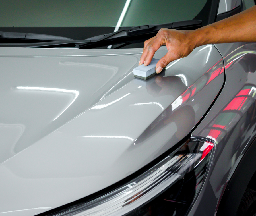 JK Premium Car Care workshop in Dubai