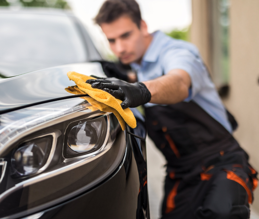 JK Premium Car Care workshop in Dubai